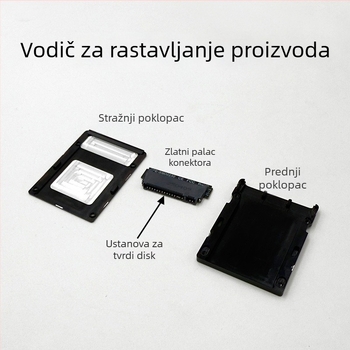 Adapter kartica – aluminijska legura CFEB05, CFexpress 4.0 futrola za memorijsku karticu fotoaparata