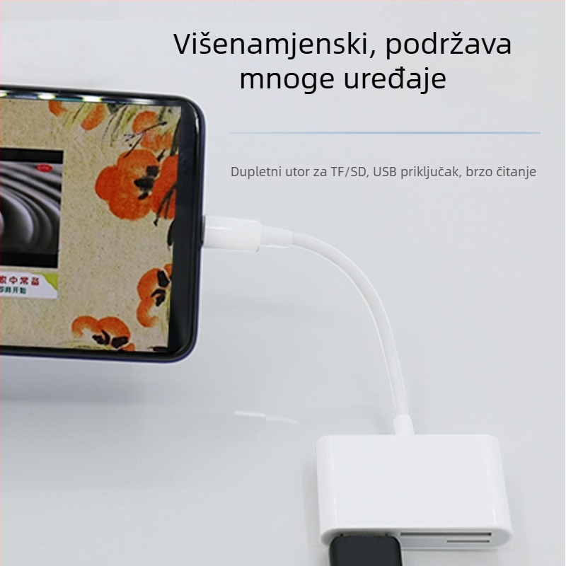 Xuntong XT088 USB 3.0 OTG čitač kartica SD i TF