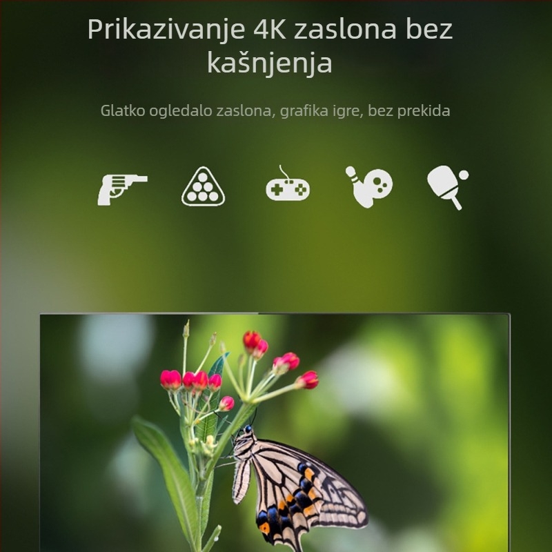 HDMI patch kabel uz podršku 4K, bakreno jezgro, duljina 1.8 m, model 9572A