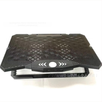 Podloga za hlađenje prijenosnog računala, 6 ventilatora, duljina linije 54 mm, plastična konstrukcija, za notebooke/ ultrabookove