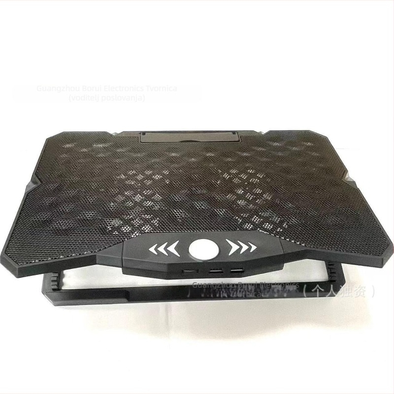 Podloga za hlađenje prijenosnog računala, 6 ventilatora, duljina linije 54 mm, plastična konstrukcija, za notebooke/ ultrabookove