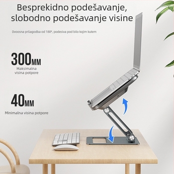 Chladič za notebook od aluminija, zračno hlađenje, dva ventilatora, 1,3 kg, kompatibilan s Playbook