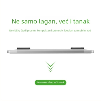 Stojalo za laptop – Model 02919, Tip 6145937, Plastično, Prijenosno, Multifunkcionalna podloga za podizanje