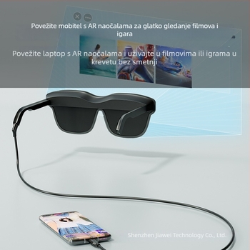 AR naočale podatkovni kabel, Type-C adapter kabel, 10Gbps, cinkom obloženi bakreni vod, uvoznički čip