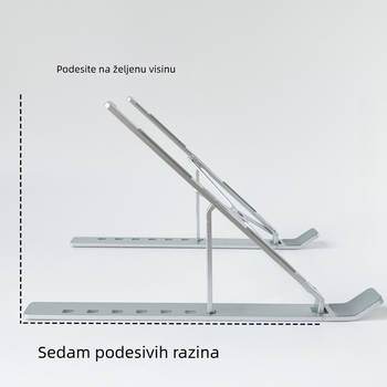 N3 sklopiva stalka za prijenosno računalo, kompatibilna s iPadom, 300 g, OEM obrada