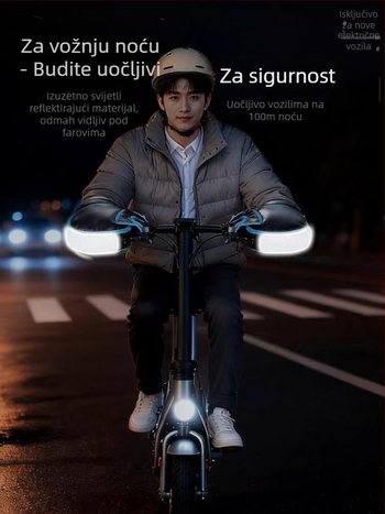 Kožne zimske rukavice za vožnju, debele, kratka manšeta, za biciklizam i utrke