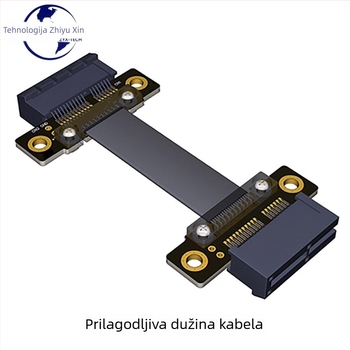 Adapter kabel za grafičku karticu, PCIe x1 na PCIe x1, PCIe 3.0, muški–muški konektor