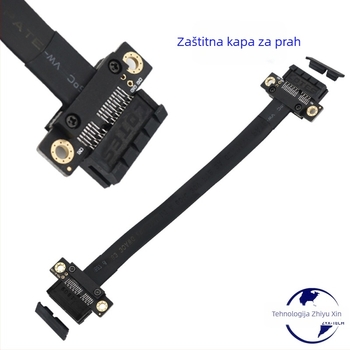 Adapter kabel za grafičku karticu, PCIe x1 na PCIe x1, PCIe 3.0, muški–muški konektor