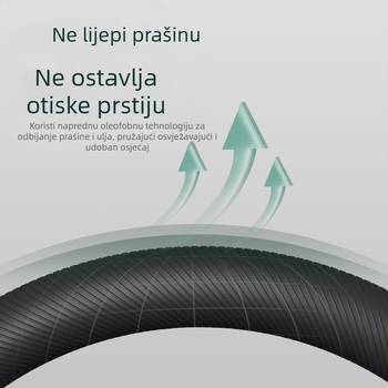 Navlaka za volan od tekućeg silikona, protuklizna i upija znoj, univerzalna za sve sezone, promjer 38 cm