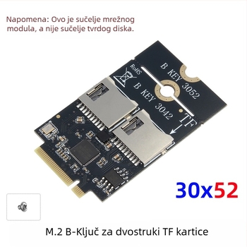 Adapter kartica: M.2 B-Key sučelje na USB 3.0 Type-C, WWAN modul proširenje
