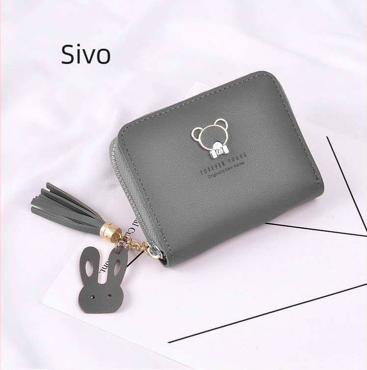 Ženska mini novčanik i držač kartica, model Y803, PU koža, gradski stil, ultra lagan, zaštita od krađe
