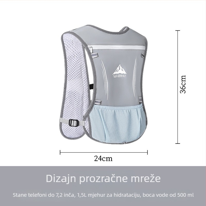 Unisex ruksak s hidriranjem za cross-country trčanje, planinarenje i alpinizam
