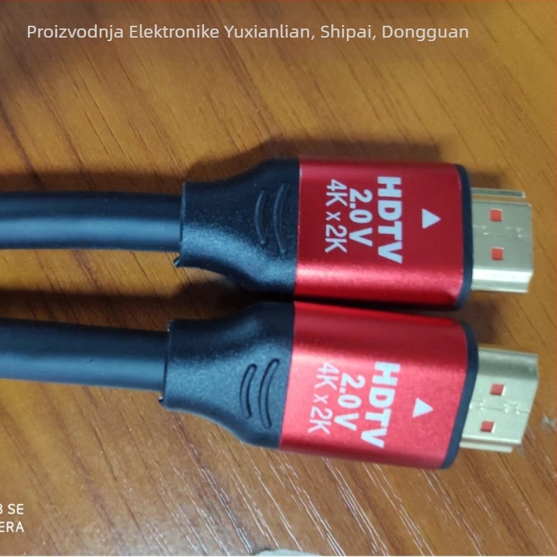 HDMI kabel verzija 2.0, 4K podrška, pozlaćeni bakar, kompatibilan s TV-om, set-top boxom, računalom, projektorom
