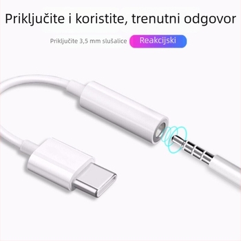 TPC adapter kabel za slušalice, univerzalan za sve TPC portove za slušalice, licencirana privatna oznaka