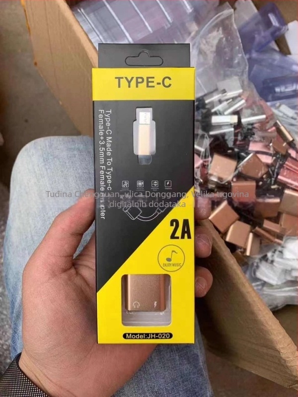 TPC adapter kabel za slušalice, univerzalan za sve TPC portove za slušalice, licencirana privatna oznaka