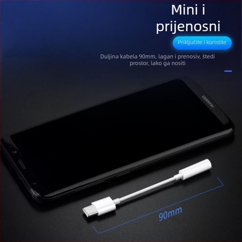 TPC adapter kabel za slušalice, univerzalan za sve TPC portove za slušalice, licencirana privatna oznaka