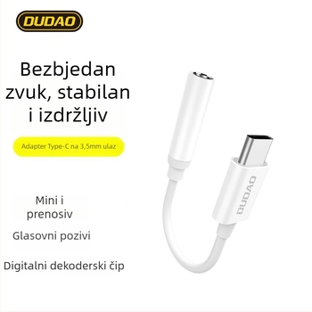 Unique L16C Type-C na 3,5 mm audio pretvarač kabel
