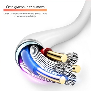 Unique L16C Type-C na 3,5 mm audio pretvarač kabel