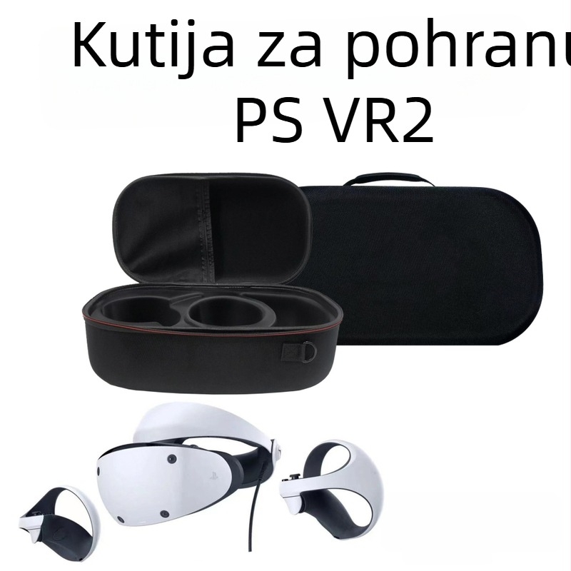 PSVR2 EVA tvrdi torbica za VR headset – prijenosna, 43×17×24 cm, 0,95 kg, za PSVR2