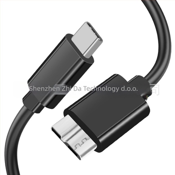 USB kabel za podatke — adapterski kabel, bakrena vodljivost, kućište injekcijskog oblikovanja