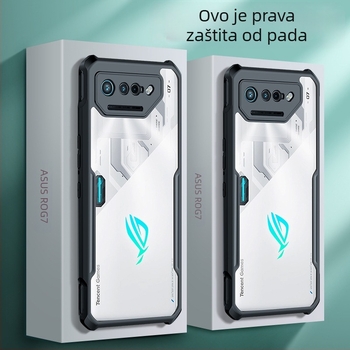 xundd kućište za ASUS ROG Phone 8 – potpuno zaštita uz zračni jastuk, otporno na padove, stražnji poklopac, TPU + akril, minimalistički dizajn, injekcijskim oblikovanjem