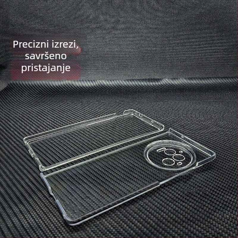 Prozirno tvrdo kućište za Vivo X Fold5, XFOLD3 Pro i XFOLD2 – potpuno zaštita