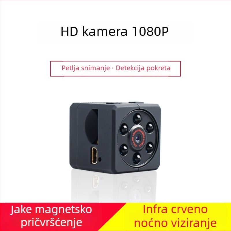 MD18 Inteligentna magnetska bežična kamera s noćnim vidom – 1080p, 3.6 mm objektiv, napajanje 5V, težina 18 g