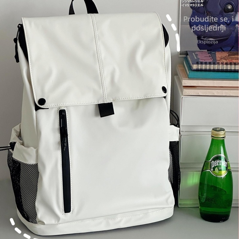 Unisex ruksak od najlona za vanjske aktivnosti i planinarenje – prozračan, vodootporan, otporan na habanje; stil za rekreacijska putovanja; zakrivljene ramene naramenice; pogodan za učenike srednje škole