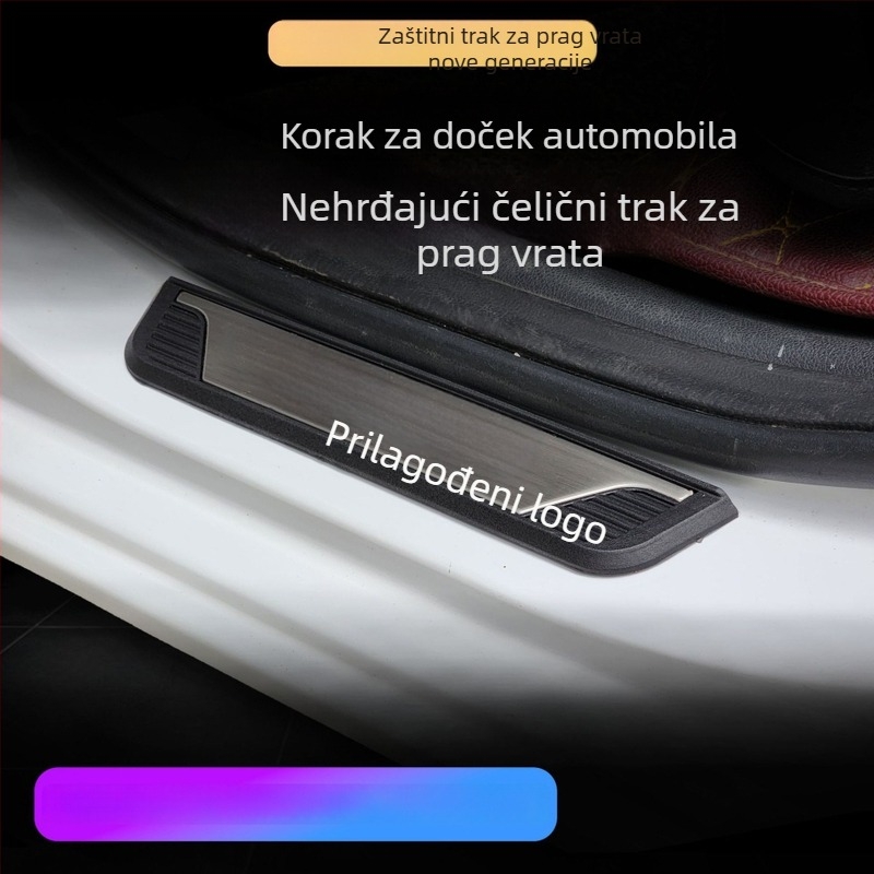 Lb/libos Plastična zaštita praga automobila – univerzalna traka za prag, otporna na ogrebotine