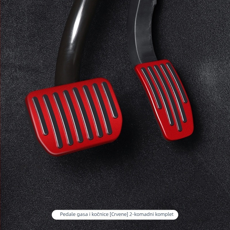 Pokrov zaštite od aluminijske legure za papučice gasa i kočnice za Tesla Model 3/Y, 2019–2023, automatski mjenjač