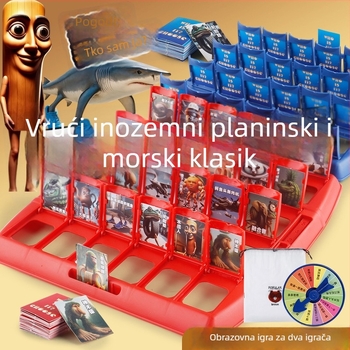 Mitološka edukativna kartaška igra – Pogodi tko sam; plastična, za djecu 4–6 godina