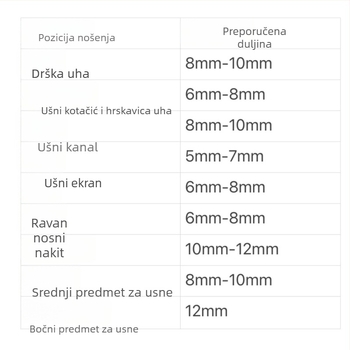 Naušnice od F136 titanija, dijamantno postavljene, geometrijski oblik, Xingxin