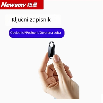 Newman H8 Prijenosni profesionalni diktofon s HD redukcijom šuma za sastanke — MP3, 25 h snimanja, USB 2.0, kućište od cinkove legure