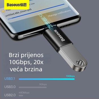 OTG adapter USB 3.0 na Type-C za Android | Značka HLDY | Model Exquisite | Univerzalna kompatibilnost | Ovlaštene privatne marke: Da