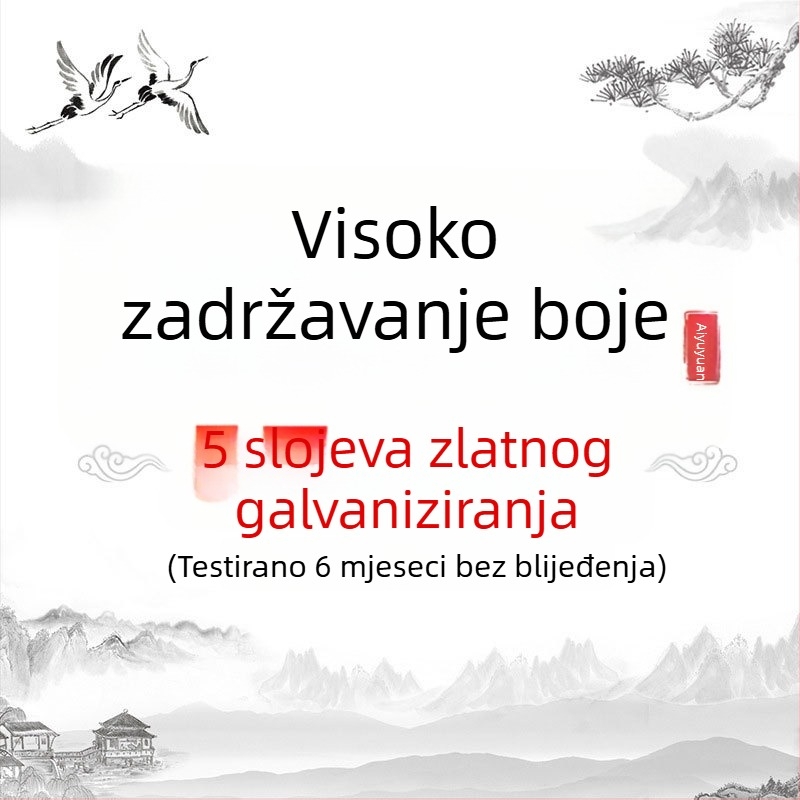 Pozlaćene naušnice sa 925 srebrnim postom, motiv oblaka, inspirirane Hanfu/Cheongsam, elegantan retro stil za žene