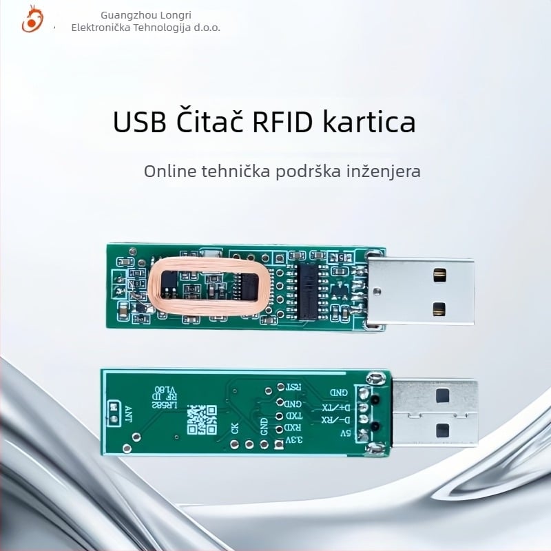 RFID čitač LR582 za EM4100 seriju, 125 kHz, domet čitanja 5, vrijeme čitanja 0,2 s