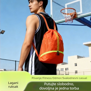 Sportski ruksak, Oxford platno, vodootporan, zaobljena naramenica, podstava od poliestera