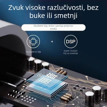 In-ear žičane Type-C slušalice s mikrofonom, kabel 1,2 m