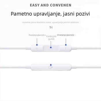 Huawei Nova 13 Pro žične in-ear slušalice Type-C sučelje, mikrofon, izolacija buke