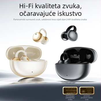 Z72 Bluetooth slušalice s AI prijevodom u realnom vremenu, clip-on dizajn, udobno nošenje, dug vijek trajanja baterije.