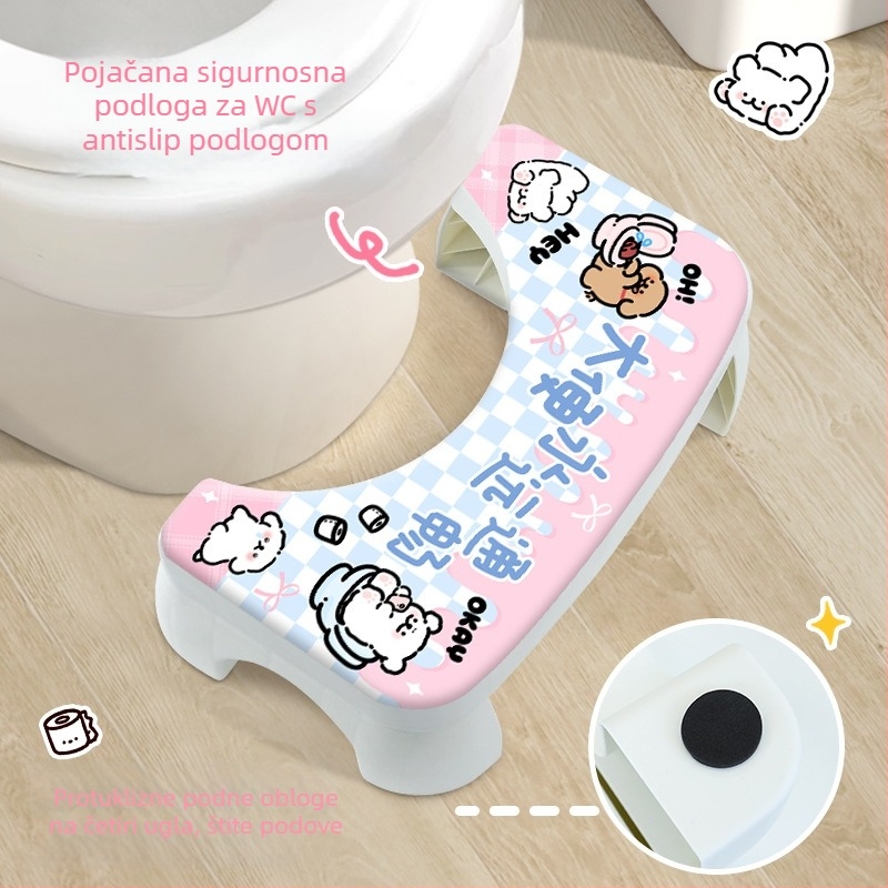 Dječja WC-stolica – materijal PP, podrijetlo Guangdong, Kina, nije sklopiva, šifra proizvoda Toilet stool-line dog