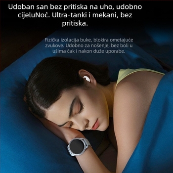 Bežične in-ear slušalice za san Bluetooth 5.3 — IPX4, domet 10 m, stereo