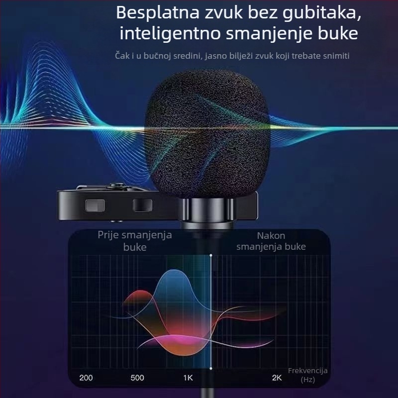 K10 žične in-ear slušalice s mikrofonom za live streaming, karaoke i igranje igara (3,5 mm, Ø14,2 mm zvučnik, 1,2 m kabel, 20 Hz–20 kHz)