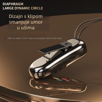 S30 bežične slušalice Bluetooth 5.4, domet 15 m, stereo zvuk, digitalni zaslon, trajanje baterije 4–8 h