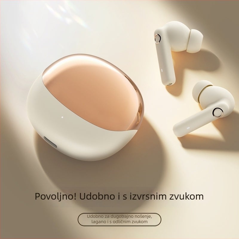 S12 Bežične In-Ear Slušalice s redukcijom buke, Bluetooth 5.0, IPX5, 4-8 h baterije, sportski dizajn