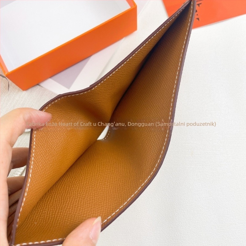 Duga novčanik od prave kože s leopard uzorkom, stil Business Elite, antibakterijska zaštita – unisex