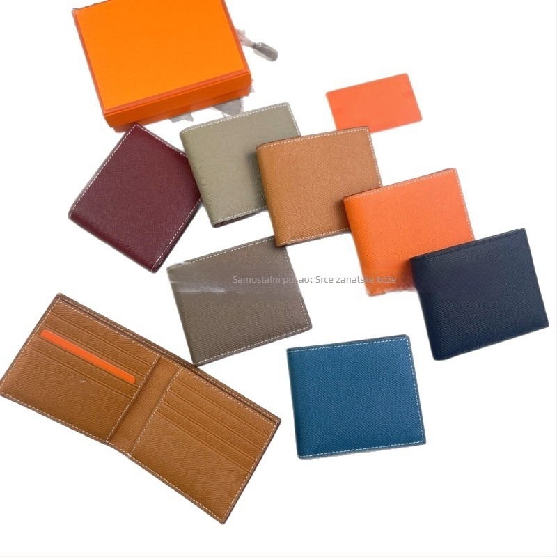 Duga novčanik od prave kože s leopard uzorkom, stil Business Elite, antibakterijska zaštita – unisex