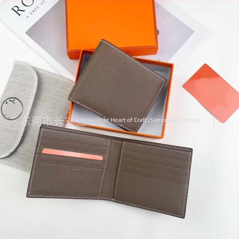 Duga novčanik od prave kože s leopard uzorkom, stil Business Elite, antibakterijska zaštita – unisex