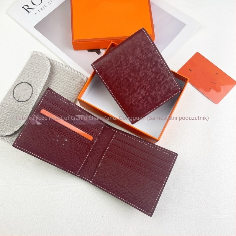 Duga novčanik od prave kože s leopard uzorkom, stil Business Elite, antibakterijska zaštita – unisex