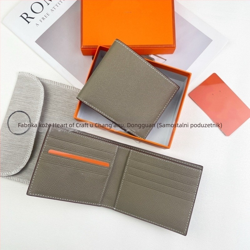 Duga novčanik od prave kože s leopard uzorkom, stil Business Elite, antibakterijska zaštita – unisex